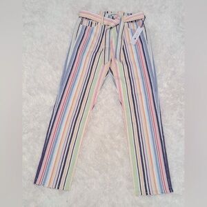 Joe's Jeans striped cutest denim jeans brand new with tags! Sz 29